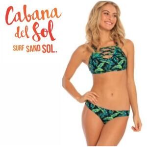 🚨SALE🚨Cabana del Sol Small Bikini Two Piece Tropical Nights 3/$10 4/$12 5/$15